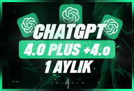 ⭐OTO KOD❤️☘️ChatGPT 4.0 + GPT-4o 1 Aylık❤️☘️