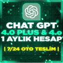 ⭐️ [OTO KOD] ChatGPT 4.0 Plus + GPT-4o + Dall