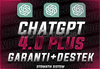 ⭐+SORUNSUZ⭐ CHATGPT PLUS 4.0 & 4-o DALL-E