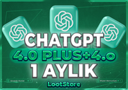 ⭐[OTO KOD] CHATGPT PLUS 4.0+4.o⭐