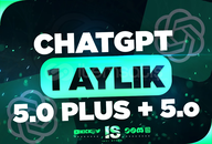 ⭐️ChatGPT Plus 5o & 5.0 1 Aylık⭐