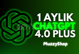 ⭐OTO KOD SİSTEMİ ⭐ 1 Aylık ChatGPT 4.o PLUS 