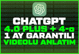 ⭐OTO KOD+SORUNSUZ⭐ CHATGPT PLUS 4.0 & 4o DALL-E