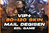 [OTO] LOL ⭐%100 MAİL DEĞİŞEN 80-120 SKİN RANDOM