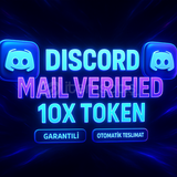 ⚡[GMAİL,HOTMAİL] Discord 10x Aged Token
