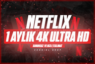 ⭐[OTO] Netflix 1 Aylık 4K ULTRA HD HESAP ⭐