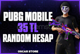 ✨️ [Oto] Pubg Mobile 35TL Random Hesap ✨️