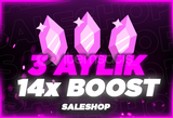 OTO SİSTEM! | DİSCORD 3 AYLIK 14x BOOST!