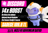 ⭐️[OTO & STOK BOL] 1 AYLIK 14x SERVER BOOST⭐️