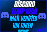 ⭐[OTO-TEMP] Mail Verifed Fresh 10X Token