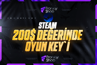 [Oto-Teslim] 1 Adet 200$ Random Key
