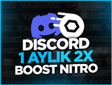 ⭐[Oto Teslim] 1 Aylık 2x Boostlu Nitro 