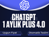 ChatGPT 4.0 Plus + GPT-4o + Dall e 1 Aylık