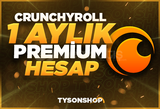 [OTO TESLİM] 1 AYLIK Crunchyroll PREMİUM HESAP