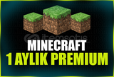 [Oto Teslim] 1 Aylık Minecraft Premium 