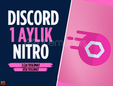 [OTO TESLİM] 1 Aylık Discord Nitro