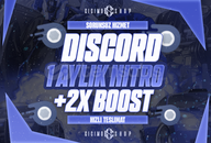 [OTO TESLİM] ⭐1 AYLIK NİTRO + 2X BOOST⭐