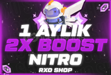 ⭐ [OTO TESLİM] 1 AYLIK NİTRO 2X BOOST PROMO ⭐
