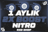 ⭐ (OTO-TESLİM) 1 AYLIK NİTRO 2X BOOST PROMO ⭐