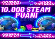 ⭐OTO TESLİM 10.000 STEAM PUAN ⭐