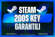 ⭐Oto Teslim | 200$ Steam Random Key⭐