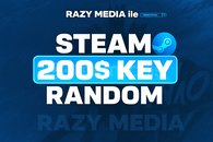 ⭐OTO TESLİM⭐$200 STEAM RANDOM KEY