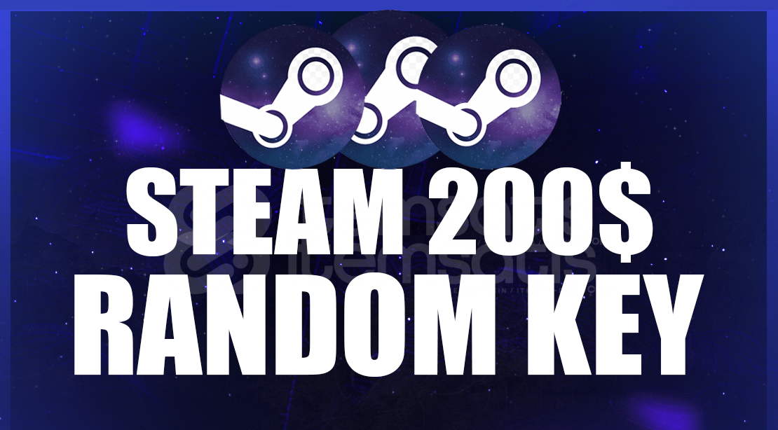 ⭐OTO TESLİM⭐$200 STEAM RANDOM KEY ⭐OTO TESLİM⭐$200 STEAM RANDOM KEY