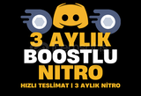 ⭐[Oto Teslim] 3 Aylık 2x Boostlu Nitro