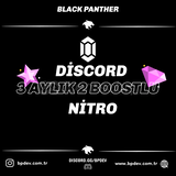 [ 2 ADET ] 3 AYLIK DİSCORD BOOSTLU NİTRO