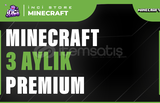 Oto Teslim | 3 Aylık Minecraft Premium