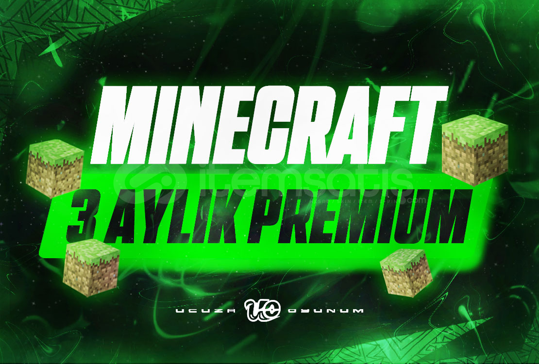 Oto Teslim | 3 Aylık Minecraft Premium Oto Teslim | 3 Aylık Minecraft Premium