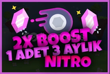 (OTO-TESLİM) 3 AYLIK NİTRO+2 BOOST 