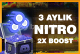 Oto Teslim | 3 Aylık Nitro + 2x Boost