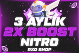 ⭐ [OTO TESLİM] 3 AYLIK NİTRO 2X BOOST PROMO ⭐