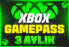 ⭐ [OTO-TESLİM] 3 AYLIK XBOX GAMEPASS ULTİMATE ⭐