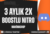 ⭐OTO TESLİM ⭐3AYLIK NİTRO + 2X BOOST⭐