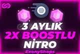 ⭐OTO TESLİM ⭐3AYLIK NİTRO + 2X BOOST⭐