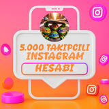 OTO TESLİM⚡5K TAKİPÇİLİ HAZIR HESAP⚡