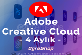 (OTO TESLIM)Adobe CC 4 Ay - Garantili!