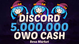 ⭐OTO TESLİM | BAN RİSKSİZ⭐5M OWO CASH