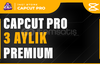 Oto Teslim | Capcut Pro 3 Aylık Premıum