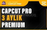 Oto Teslim | Capcut Pro 3 Aylık Premıum