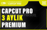 Oto Teslim | Capcut Pro 3 Aylık Premıum