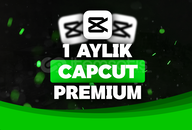 ⭐[Oto Teslim] Capcut Pro + Premium 1 Ay garanti 