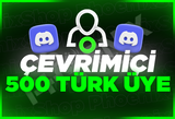 (Resimli!)Çevrimiçi 500 Türk Üye