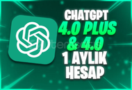 OTO TESLİM ChatGPT Plus + GPT-4.0 + Dall-e
