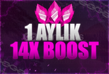 ⭐[Oto Teslim] DISCORD 1 AYLIK 14X BOOST