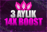 ⭐[Oto Teslim] DISCORD 3 AYLIK 14X BOOST