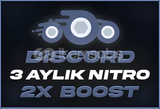 ⭐ [OTO TESLİM] DİSCORD 3 AYLIK NİTRO 2X BOOST ⭐