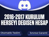 2016-2017 Kurulum Herşeyi Değişen Discord Hesap